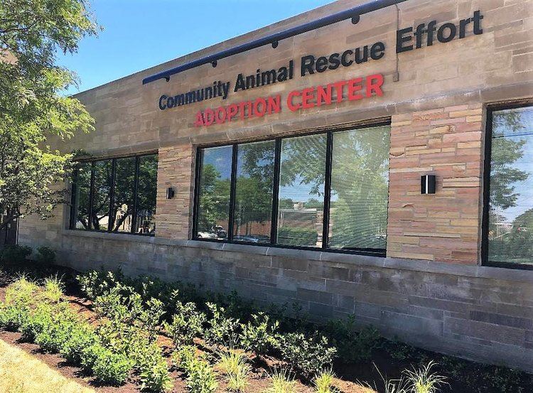 Front of Adoption Center Building